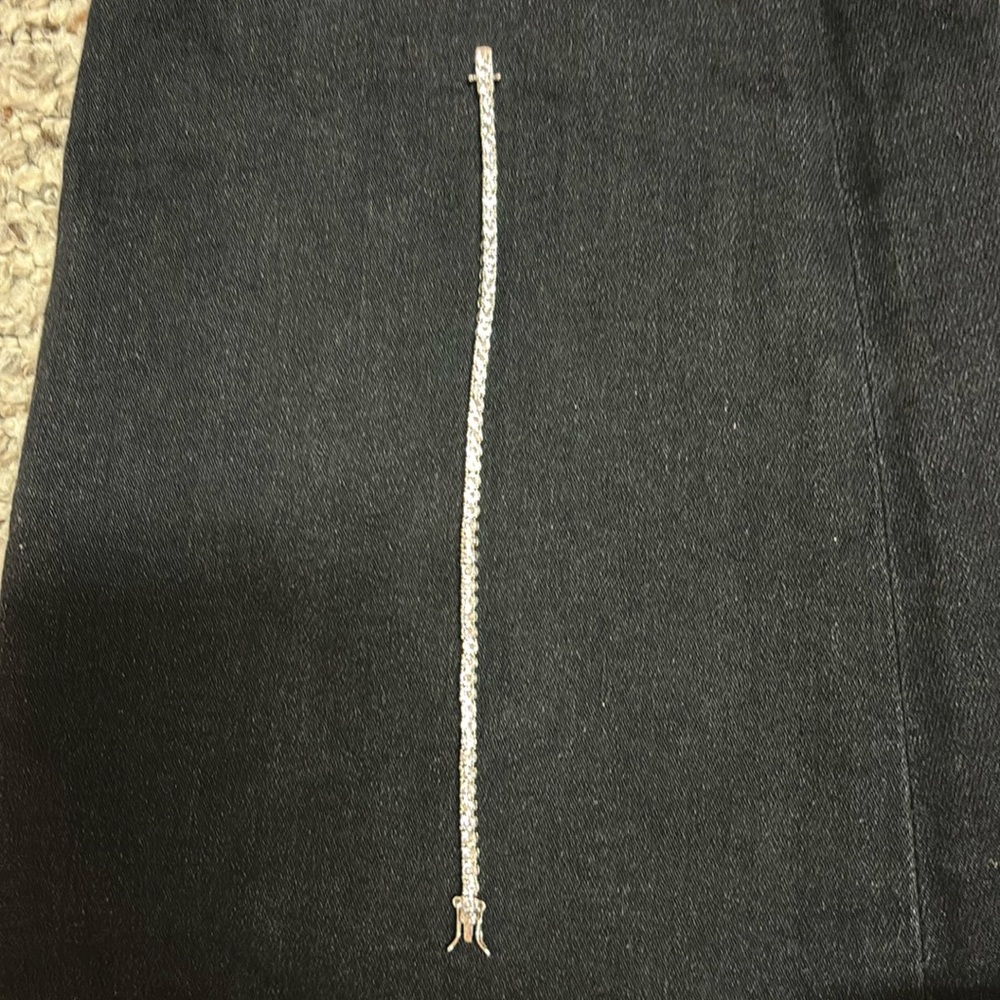 CZ tennis bracelet
